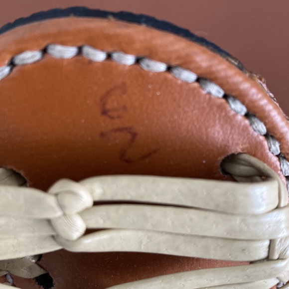 Infant’s Authentic Mexican Handmade Huarache Michoacan Cream Size 2/6 - Picture 2 of 6